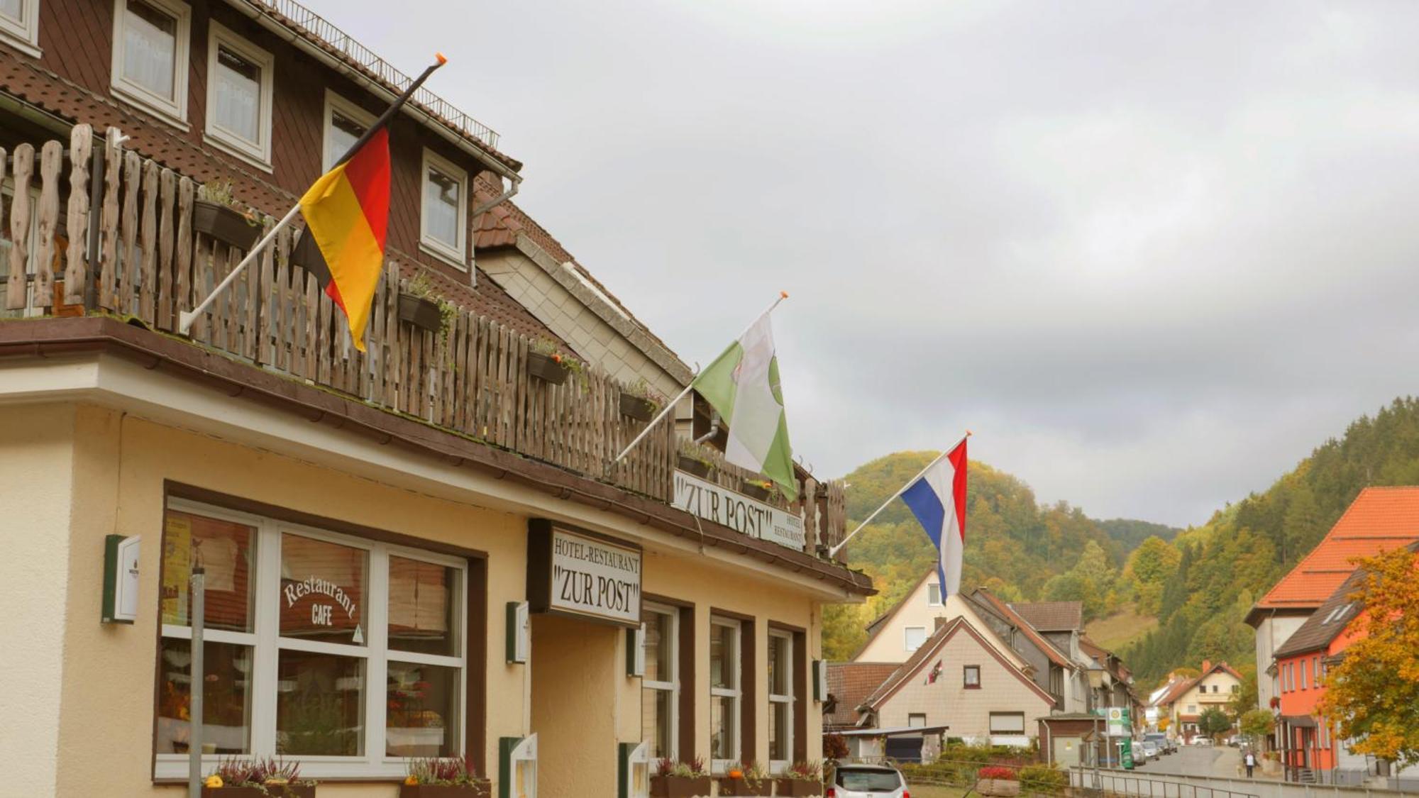 Hotel Zur Post Wieda Экстерьер фото